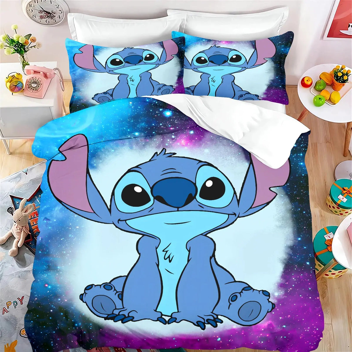 Stitch Bedding Set – Anime Duvet Cover Trikidsworld
