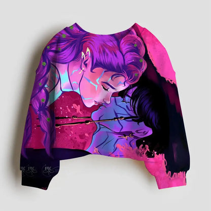 Kpop Demon Hunter Hoodies Kids Kawaii Rumi Mira Zoey Sweatshirt Girls Boys Winter Pullover Long Sleeves Children Clothes Gift Trikidsworld