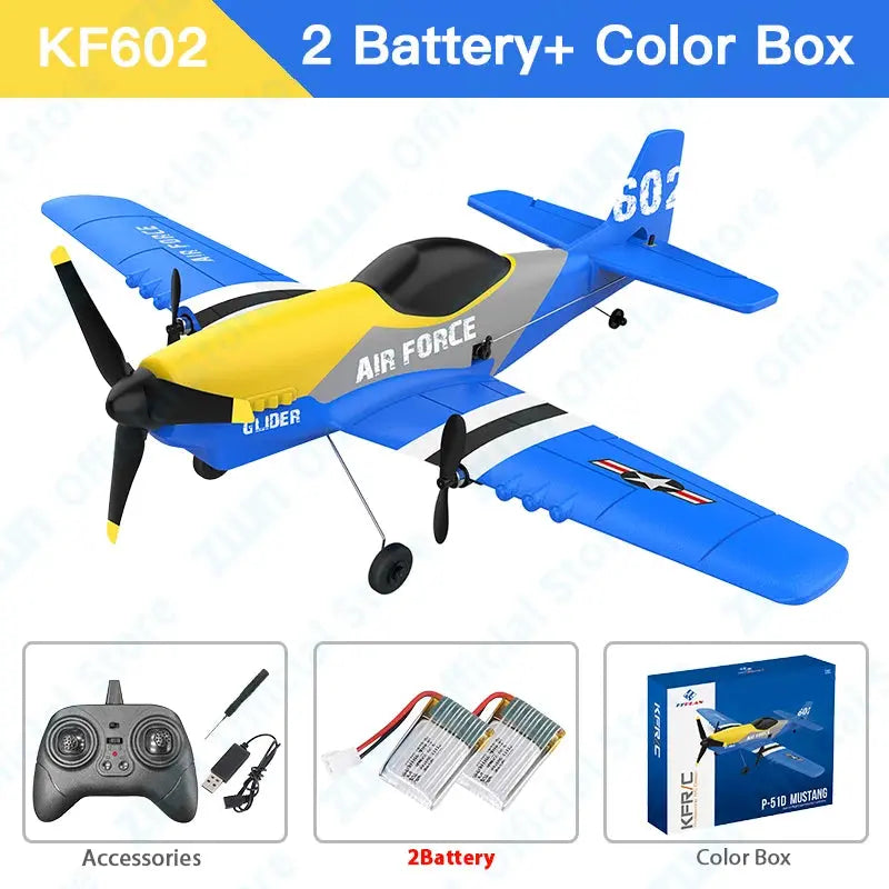 RC Plane KF602 Professional 2.4G Radio Remote Control Airplane EPP Foam Aircraft  Glider Flying Model Toys For Children Gifts Trikidsworld