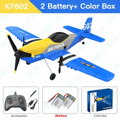 RC Plane KF602 Professional 2.4G Radio Remote Control Airplane EPP Foam Aircraft  Glider Flying Model Toys For Children Gifts Trikidsworld