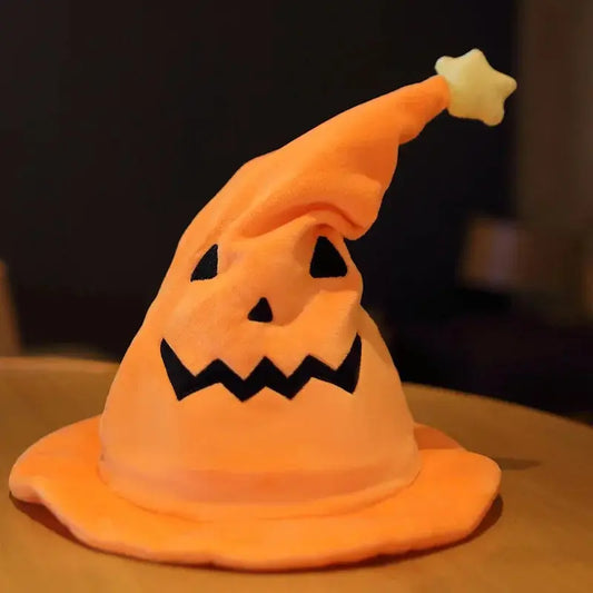 Halloween Pumpkin Hat, Halloween Party Decorations, Creative Characters, Witch Costume Accessories Trikidsworld
