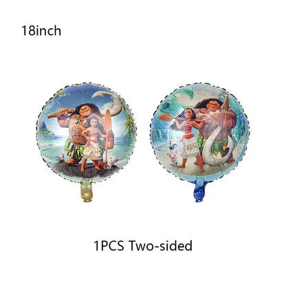 Moana Birthday Party Decoration Cartoon Trikidsworld