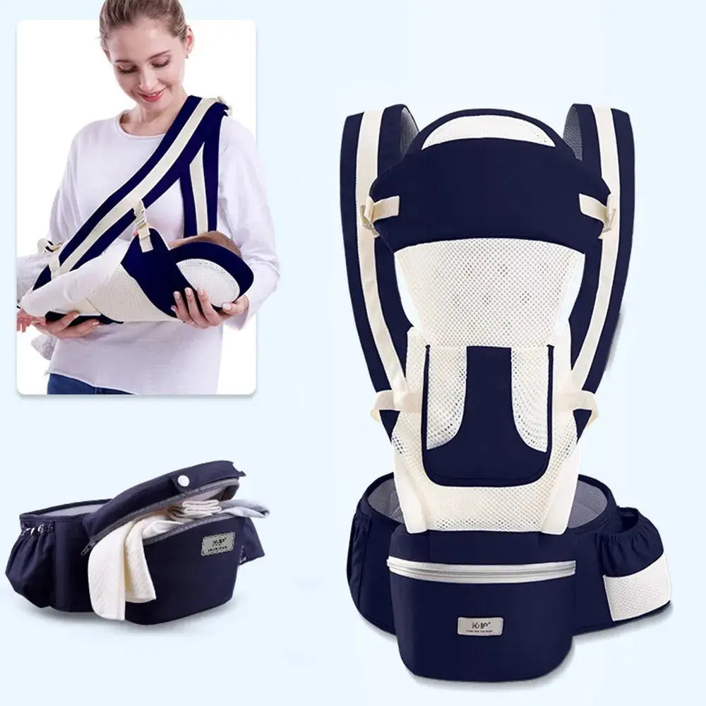 Ergonomic Baby Carrier with Hipseat Trikidsworld