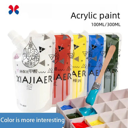 100ML/64 color bag Chagall Acrylic Paint Fine Artist Art Student Painting Graffiti DIY art supplies Acrylic paint Trikidsworld