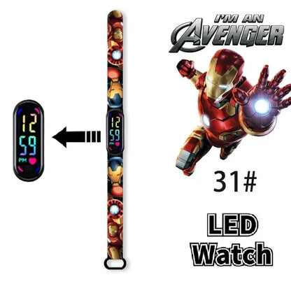 Watch Kids LED Cartoon Bracelet Wristwatch Trikidsworld
