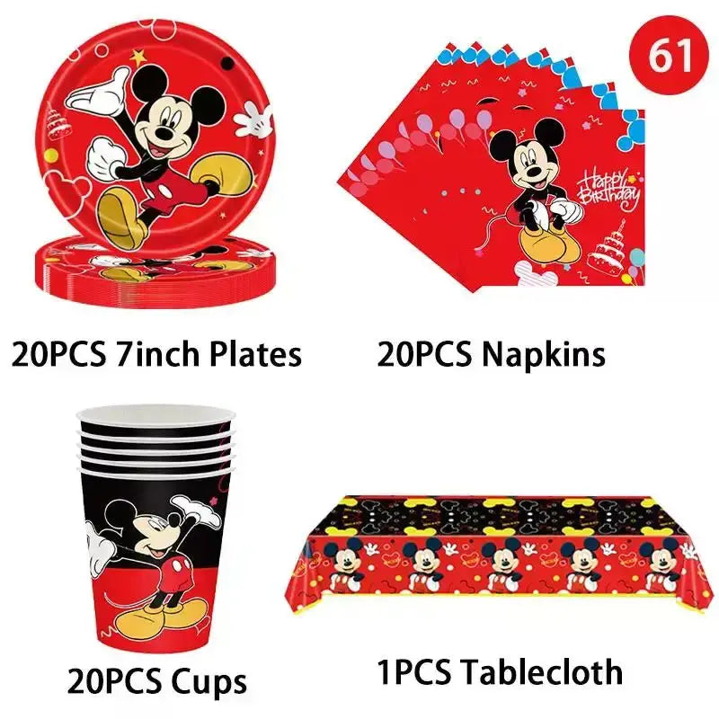 Mickey Mouse Party Decoration Birthday Supplies Trikidsworld