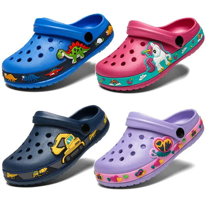 Cute Cartoon Kids Summer Slippers – Soft & Comfy Slides Trikidsworld