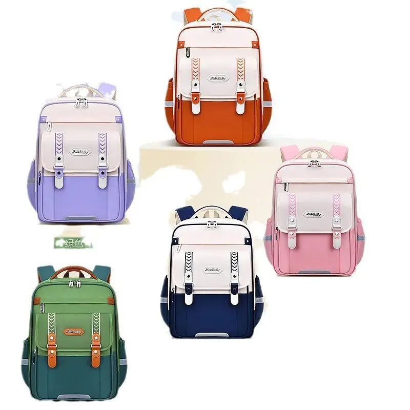 New primary school students' backpacks for boys and girls suitable for grades 1-6 - 9 large capacity children's school bags Trikidsworld