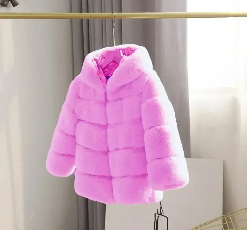 Hooded Children Clothing Thickening Winter Overcoat Solid Warm Trikidsworld