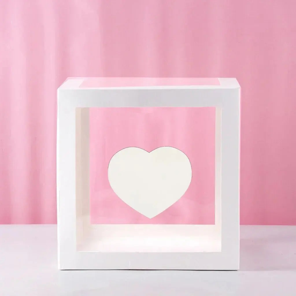 27/25cm Custom Transparent Letter Box A-Z Baby Shower Girl 1st Birthday Party Decoration Kids Wedding Birthday Balloon DIY Box Trikidsworld