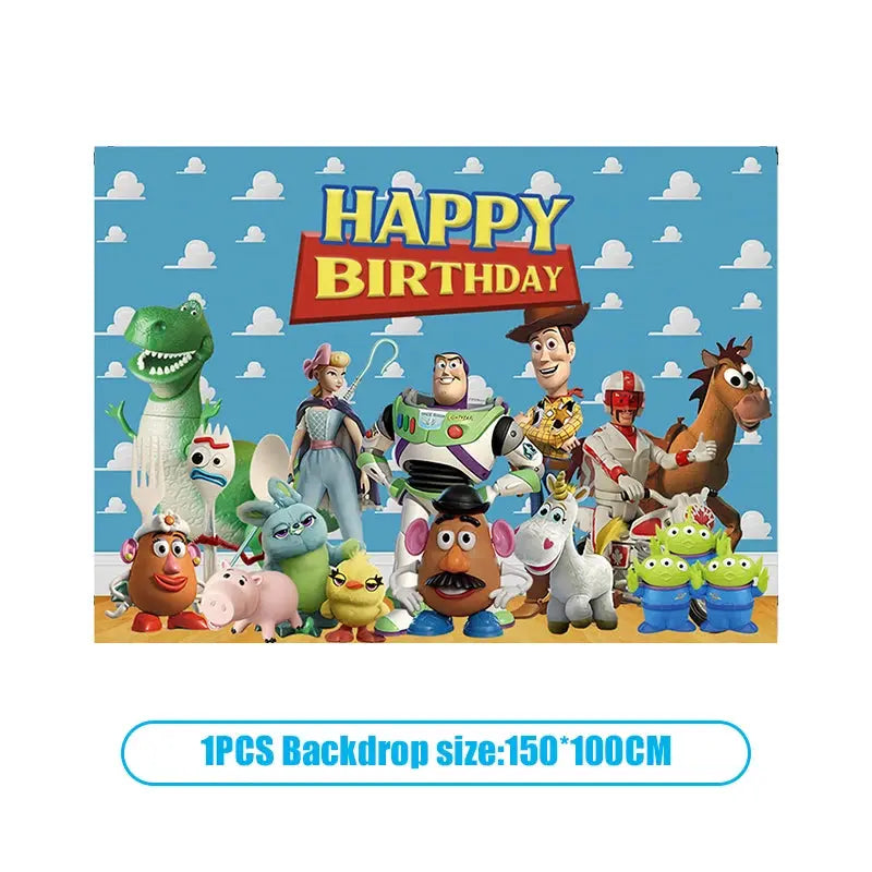 Toy Story Buzz Lightyear Birthday Decorations Trikidsworld