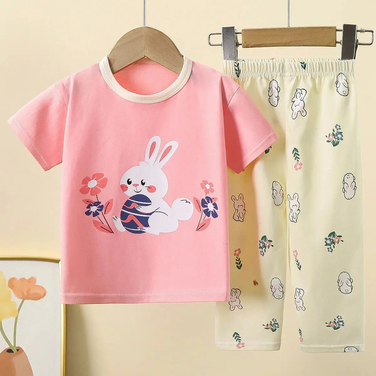 Children Underwear Set Pure Cotton Summer Autumn New Boys Long-sleeved Pajamas Girls Home Clothing Children's Clothing Trikidsworld