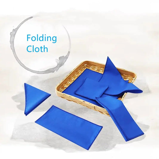 Montessori Practical Life Activity Folding Cloth Game Set Kids Basic Skill Learning Resources Early Childhood Education Works Trikidsworld