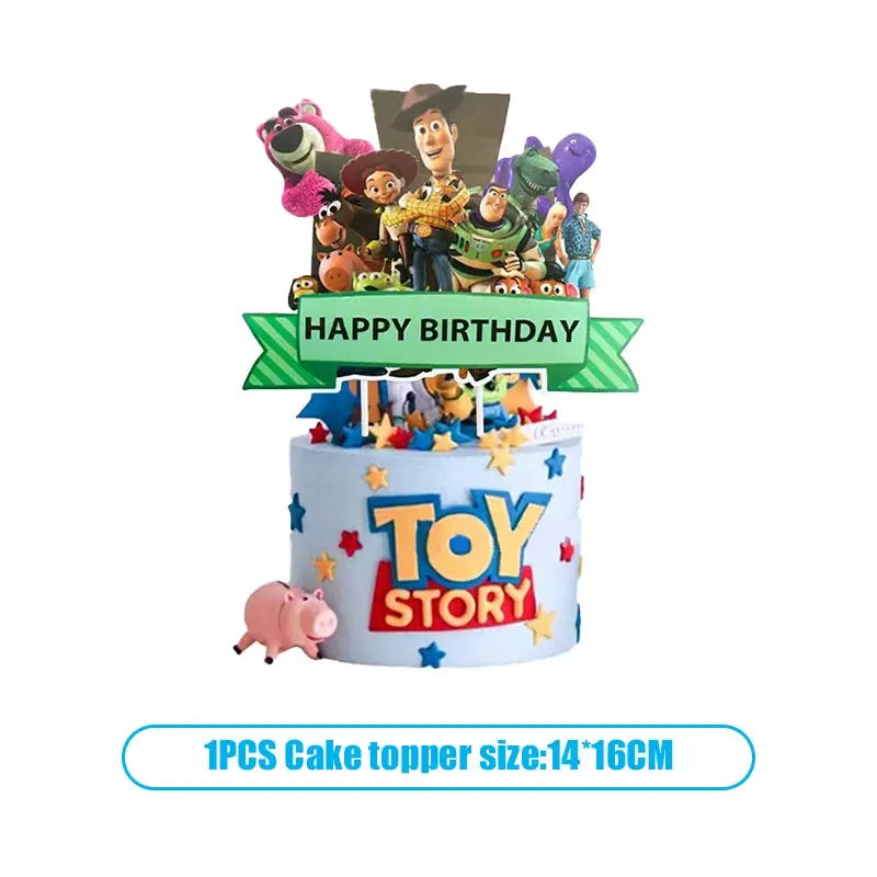Toy Story Buzz Lightyear Birthday Decorations Trikidsworld
