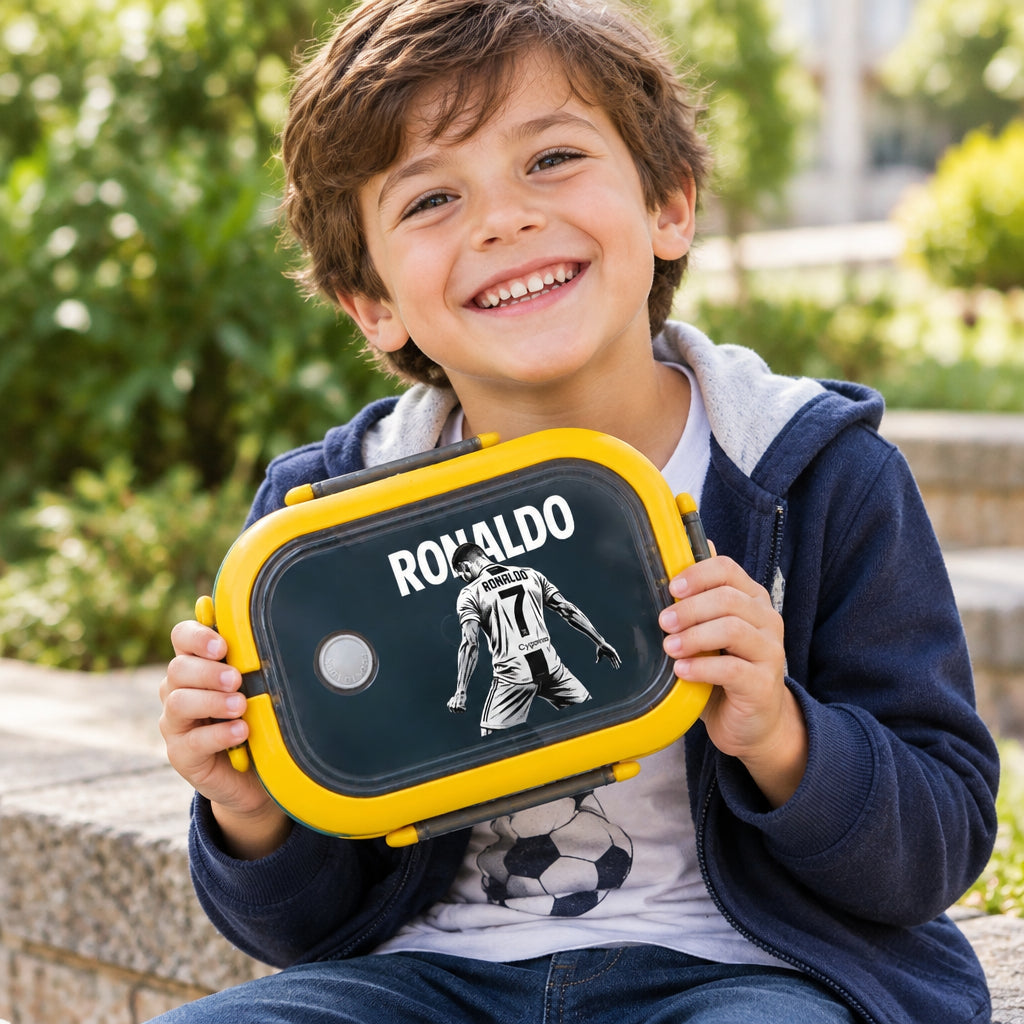 Ronaldo Lunch Box for Kids – Soccer School Lunch Box
