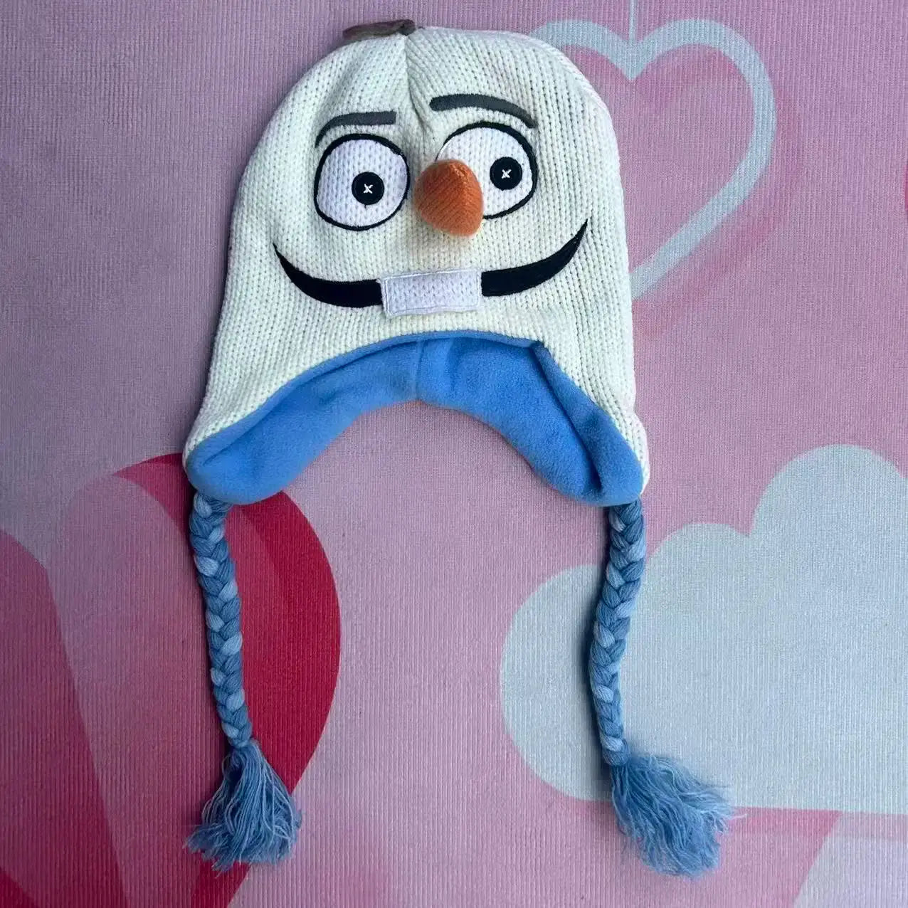 New 4-8Years children's hat Elsa princess Cartoon hat boy scarf gloves hat knitted sets girl cap keep warm girls headgear Trikidsworld