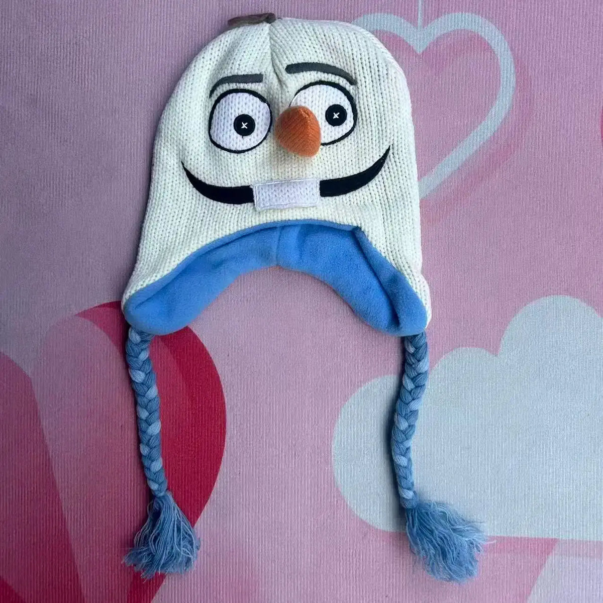 New 4-8Years children's hat Elsa princess Cartoon hat boy scarf gloves hat knitted sets girl cap keep warm girls headgear Trikidsworld