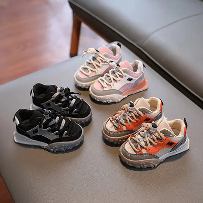 Kids Sports Shoes Baby Boys Mesh Breathable Outdoor Shoes Toddler Girls Casual Running Shoes Children Sneakers 21-36 Trikidsworld
