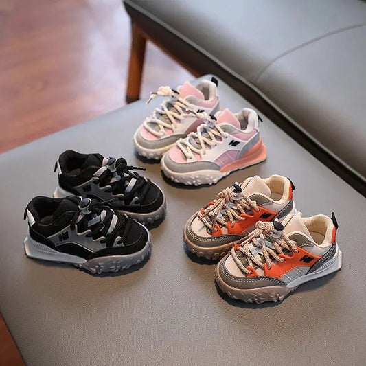 Kids Sports Shoes Baby Boys Mesh Breathable Outdoor Shoes Toddler Girls Casual Running Shoes Children Sneakers 21-36 Trikidsworld