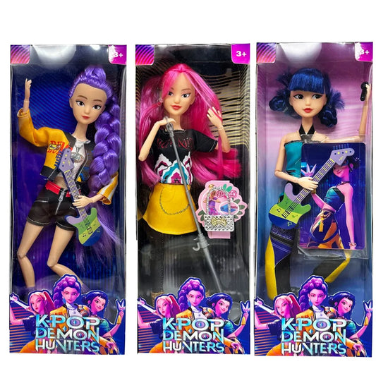2026anime k pop Demon hunters Witch Hunter Group High appearance Glue doll  doll Girl's heart Decorative doll Holiday Gifts Trikidsworld