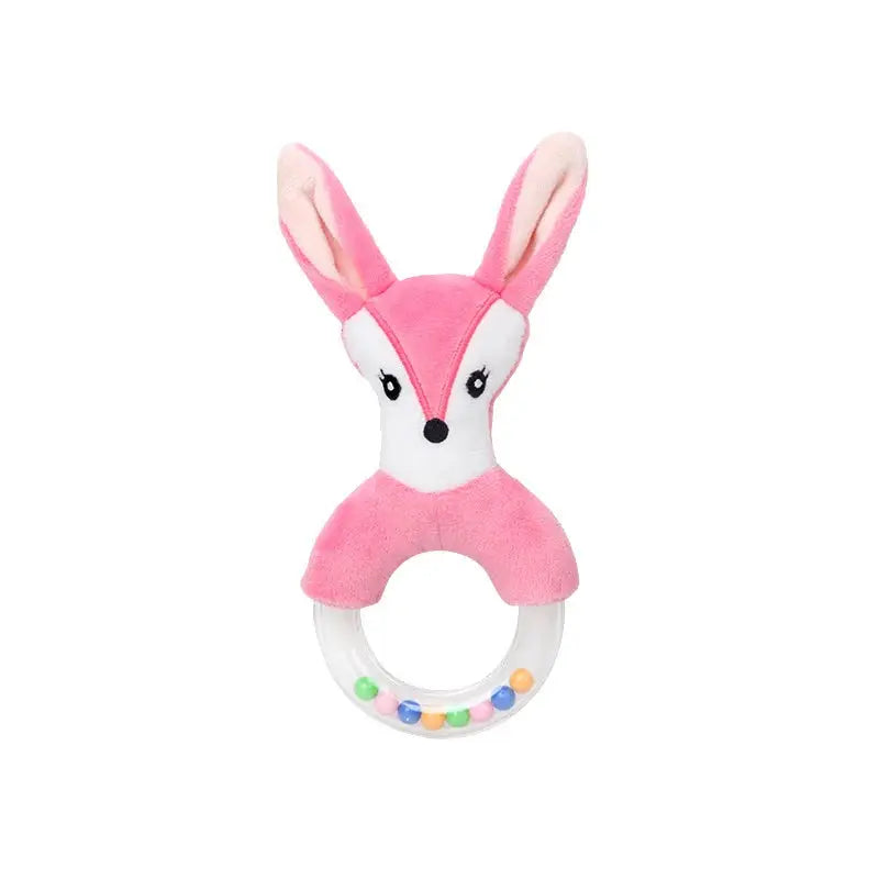 Baby Sensory Hanging Rattles Soft Learning Toy Plush Animals Stroller Infant Car Bed Crib with Teether for Bebe Babies Toddlers Trikidsworld