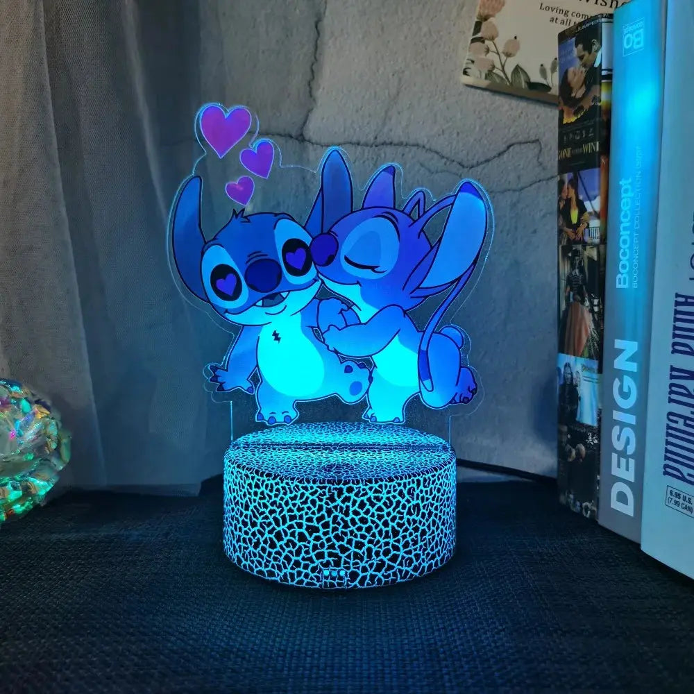 Lilo & Stitch Kids Night Light | Creative Cartoon Table Lamp Gift Trikidsworld