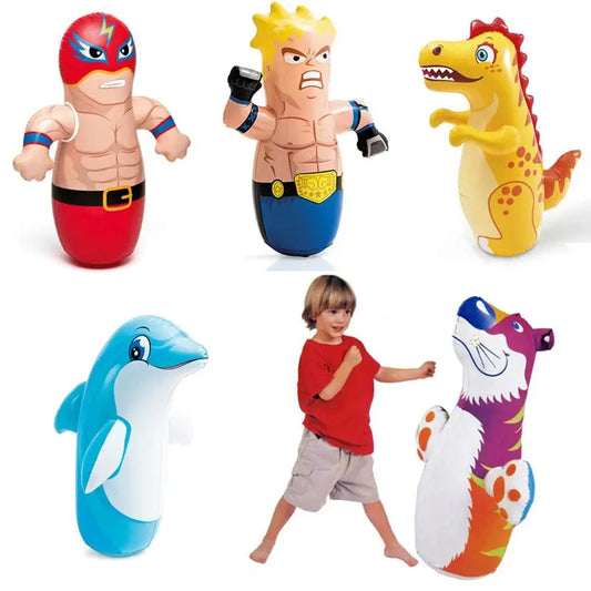 Inflatable Punching Bag for Kids – Fun Tumbler Toy Trikidsworld