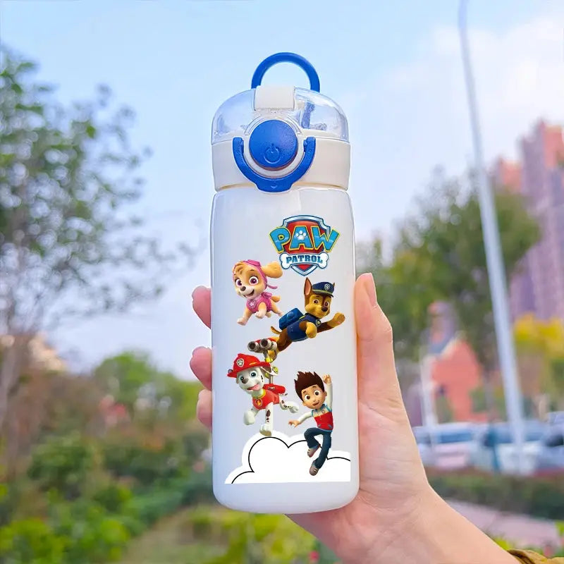 PAW Patrol 400ML Straw Water Bottle – Portable & Leakproof Trikidsworld