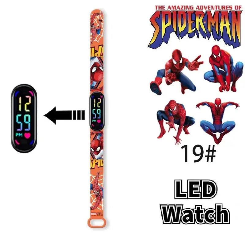 Watch Kids LED Cartoon Bracelet Wristwatch Trikidsworld
