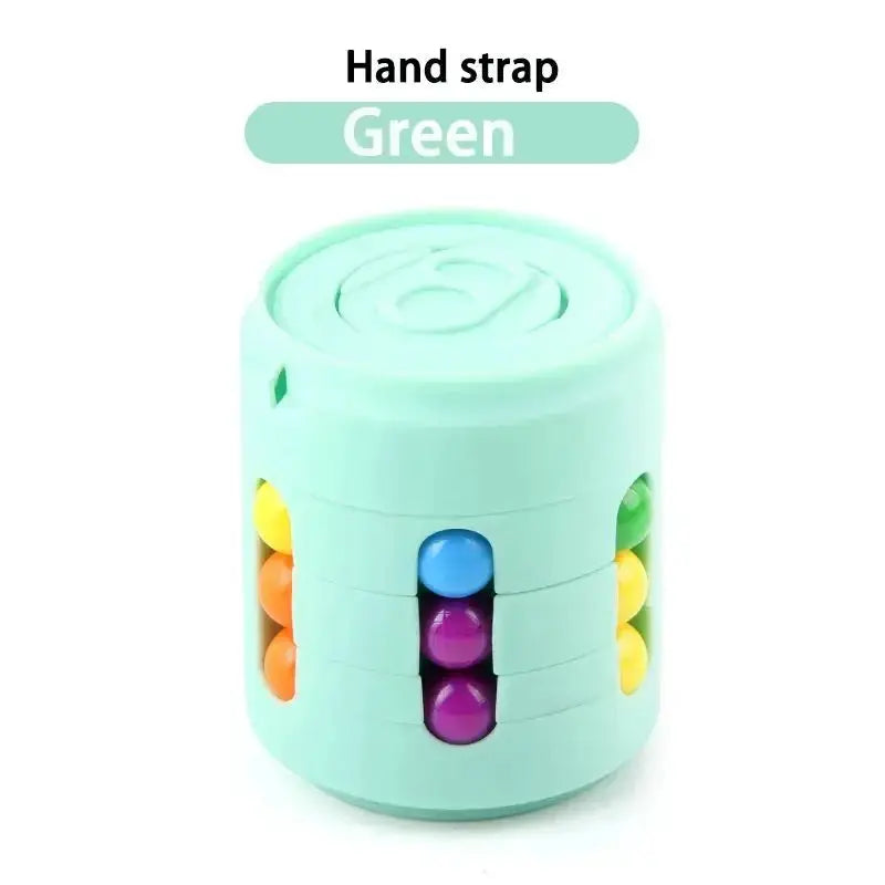Multiple Functions Fidget Spinner Magic Colorful Beans Finger Spinning Relieves Stress Decompression Tool For Children And Adult Trikidsworld