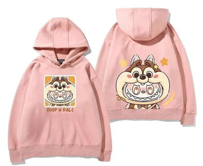Labub labubu crazy zoo city surrounding hooded sweatshirt children's men and women autumn and winter fashion loose clothes Trikidsworld
