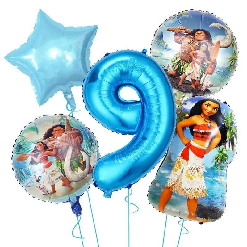 Moana Birthday Party Decoration Cartoon Trikidsworld