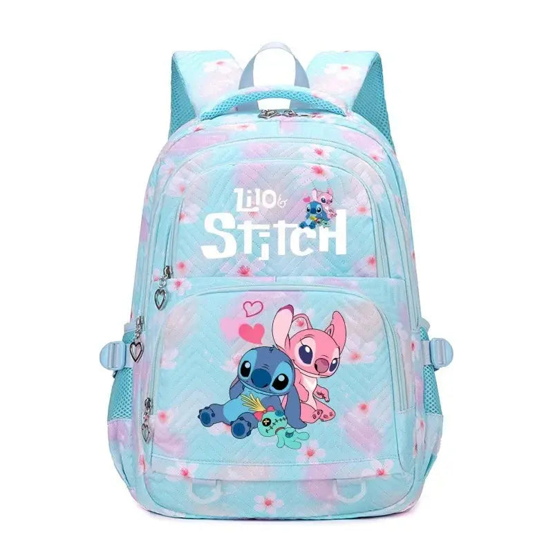Stitch Anime Backpack – Large Capacity & Lightweight for Girls and Women - Stitch backpack Trikidsworld