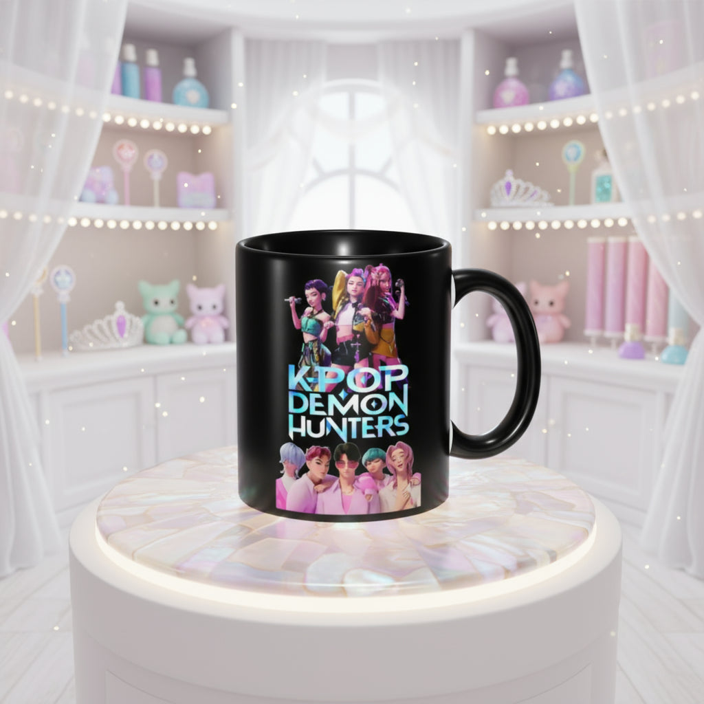 2025 Kpop Demon Hunters Huntrix Kpop Demon Hunters Huntrix Merch Mugs Kawaii 2025 Movie 2025 Movie Tea Cup Trikidsworld