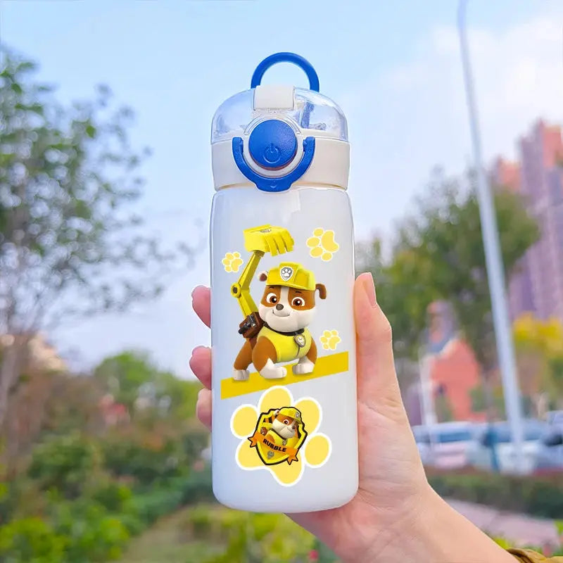 PAW Patrol 400ML Straw Water Bottle – Portable & Leakproof Trikidsworld