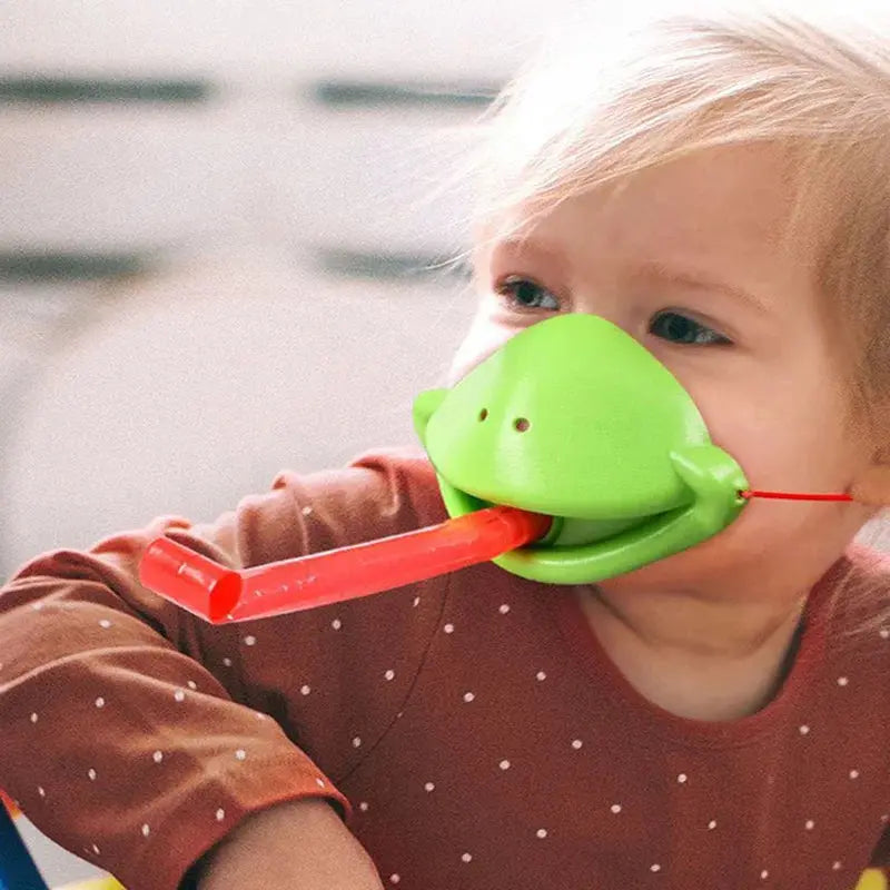 Frog Lizard Mask Wagging Tongue Lick Cards Board Games for Children Family Party Toys Antistress Funny Desktop Puzzle Game Toys Trikidsworld