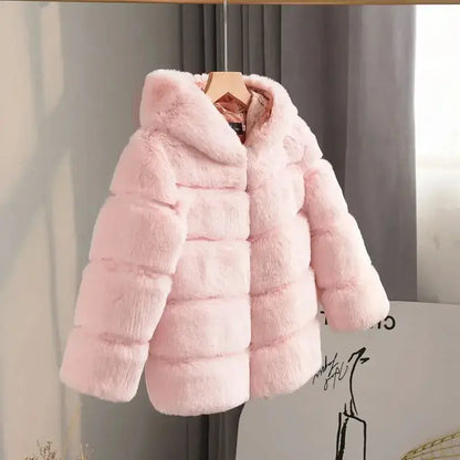 Hooded Children Clothing Thickening Winter Overcoat Solid Warm Trikidsworld