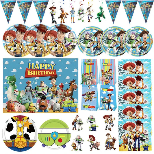 Toy Story Buzz Lightyear Birthday Decorations Trikidsworld