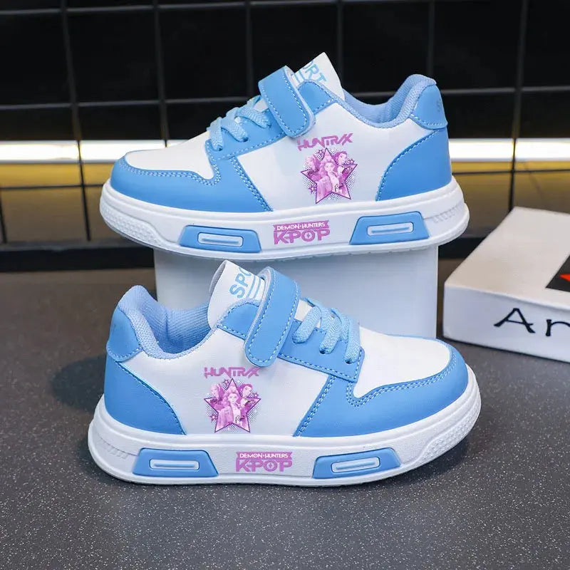 KPop Demon Hunters Children's Casual Sneaker Girls Sports Shoes Cartoon Students Basketbal Running Shoes Kids Tennis Shoes Gifts Trikidsworld
