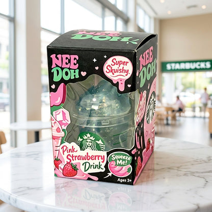 NeeDoh Glitter Drink Cup Squishy Toy – 4 Colours