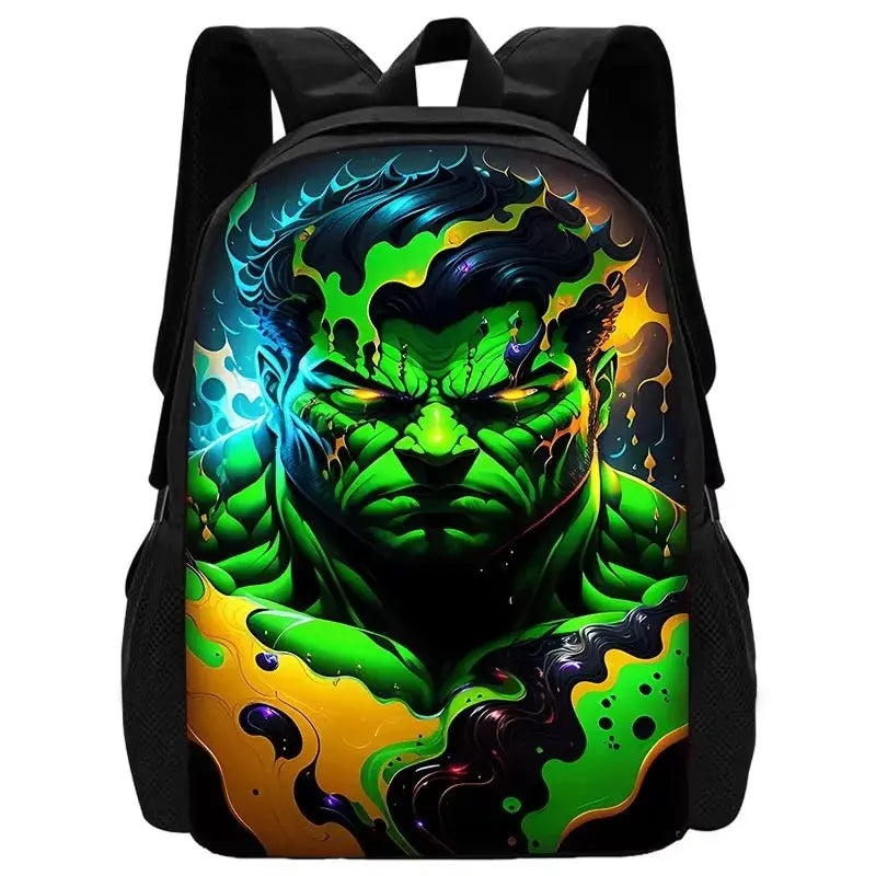 Marvel Hulk Kids School Backpack Set with Lunch & Pencil Bags Trikidsworld