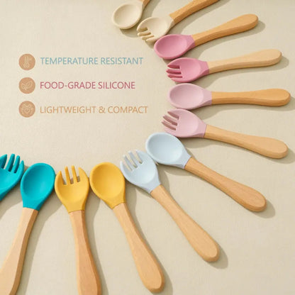 Tiny Bites Trio: Suction Feeding Set for Little Ones Trikidsworld