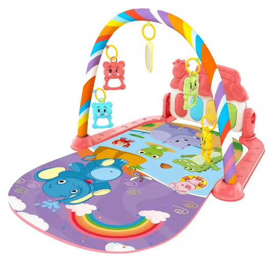 Baby Activity Gym Rack Early Education 0-36 Months Toy Gifts Musical Newborn Piano Keyboard Crawling Blanket Pedal Play Mat Trikidsworld
