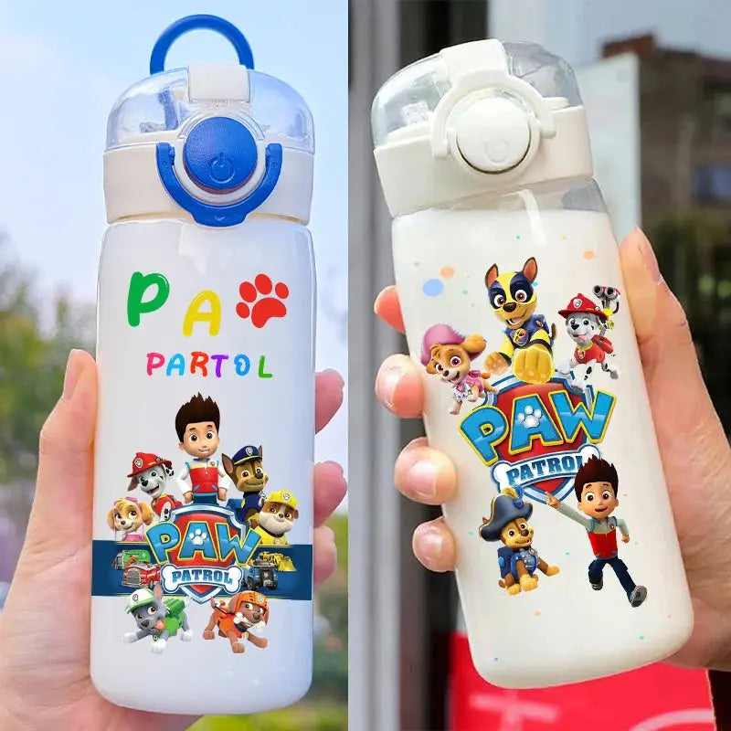 PAW Patrol 400ML Straw Water Bottle – Portable & Leakproof Trikidsworld