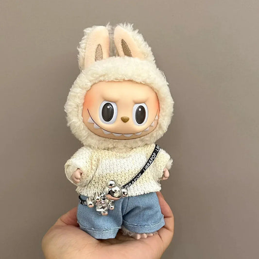 Cute Labubu Clothes Labubu Accessories Designer Suitable for V1 V2 V3 Personality Fashion Birthday Gift NO DOLL Trikidsworld