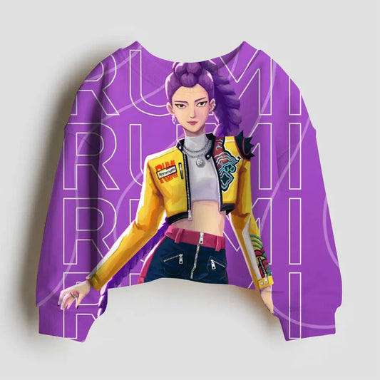 Kpop Demon Hunter Hoodies Kids Kawaii Rumi Mira Zoey Sweatshirt Girls Boys Winter Pullover Long Sleeves Children Clothes Gift Trikidsworld