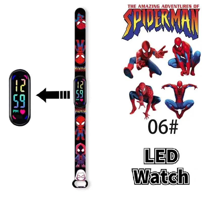 Watch Kids LED Cartoon Bracelet Wristwatch Trikidsworld