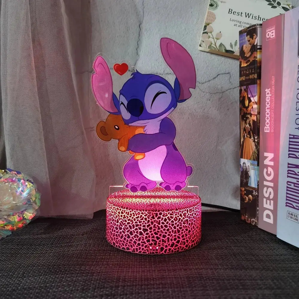 Lilo & Stitch Kids Night Light | Creative Cartoon Table Lamp Gift Trikidsworld