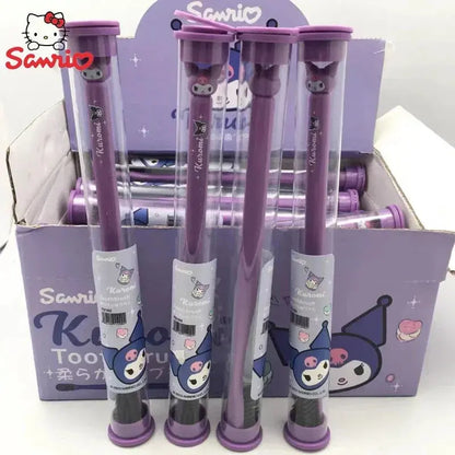 Sanrio Anime Toothbrush Hello Kitty Melody Kuromi Cinnamoroll Cartoon Student Adult Household Toothbrush Cleaning Birthday Gifts Trikidsworld