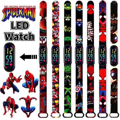 Watch Kids LED Cartoon Bracelet Wristwatch Trikidsworld
